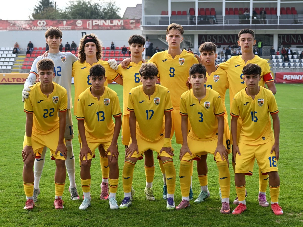 Elias Bud, de la Academia UTA, a jucat pentru Naționala U15 a României