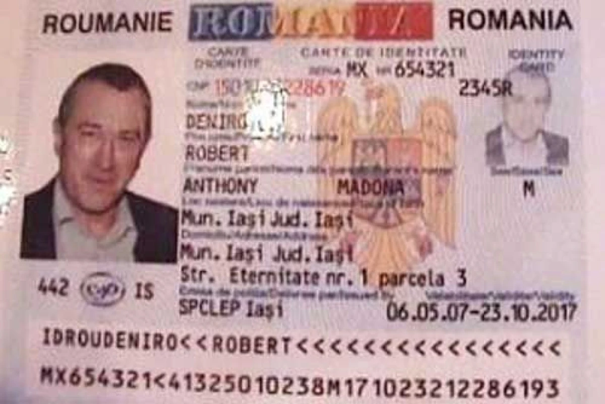 ESCROCII CARE I-AU FACUT BULETIN FALS LUI ROBERT DE NIRO AU INCERCAT SA DEA UN TUN LA ARAD