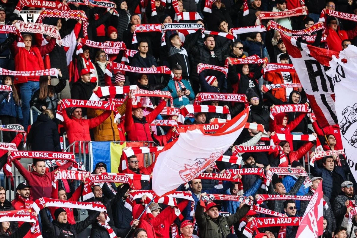 Este „sold-out” la UTA - FCSB, duminică seară se va juca cu casa închisă pe Arena Francisc Neuman!