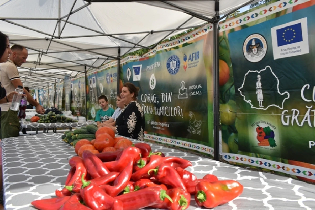 Eveniment dedicat producătorilor locali legumicultori, membri ai proiectului: Cu drag, din Grădina Bunicilor, în Apateu, Județul Arad