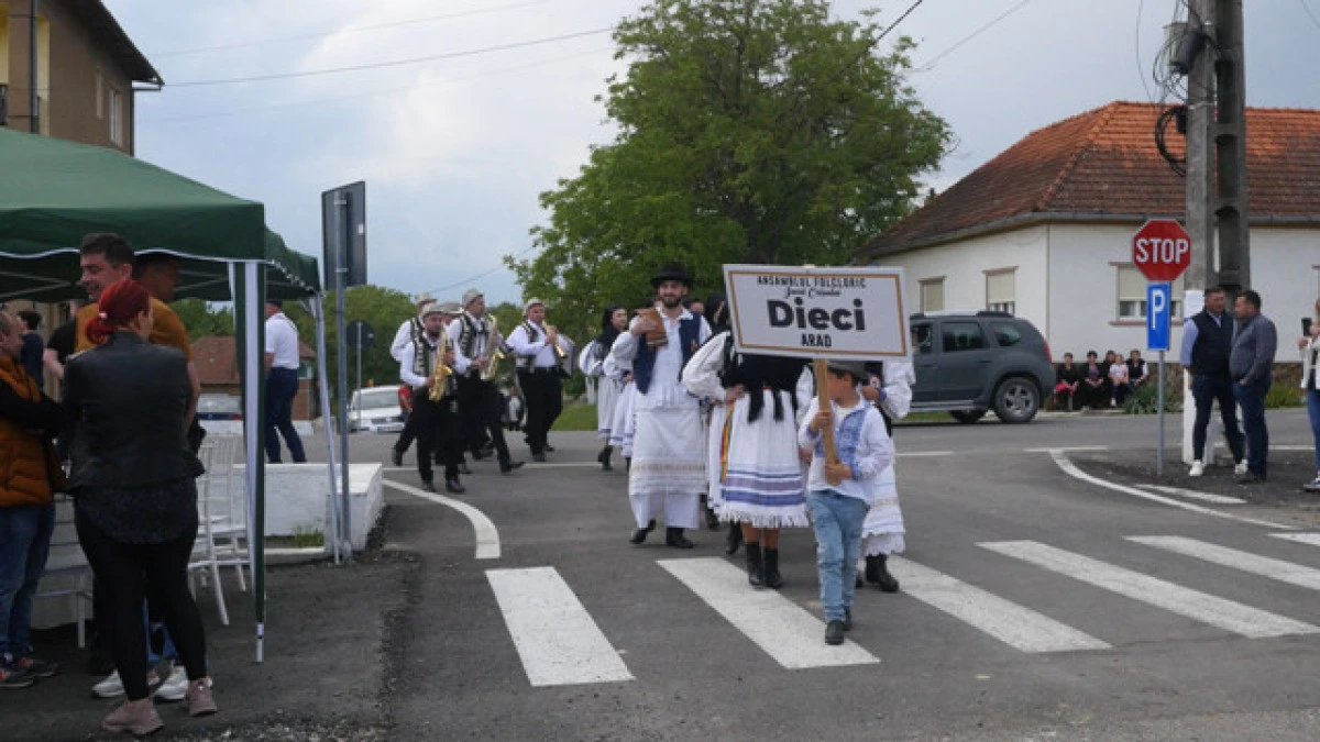 Eveniment dedicat promovării producătorilor locali desfășurat în comuna Dieci, Județul Arad