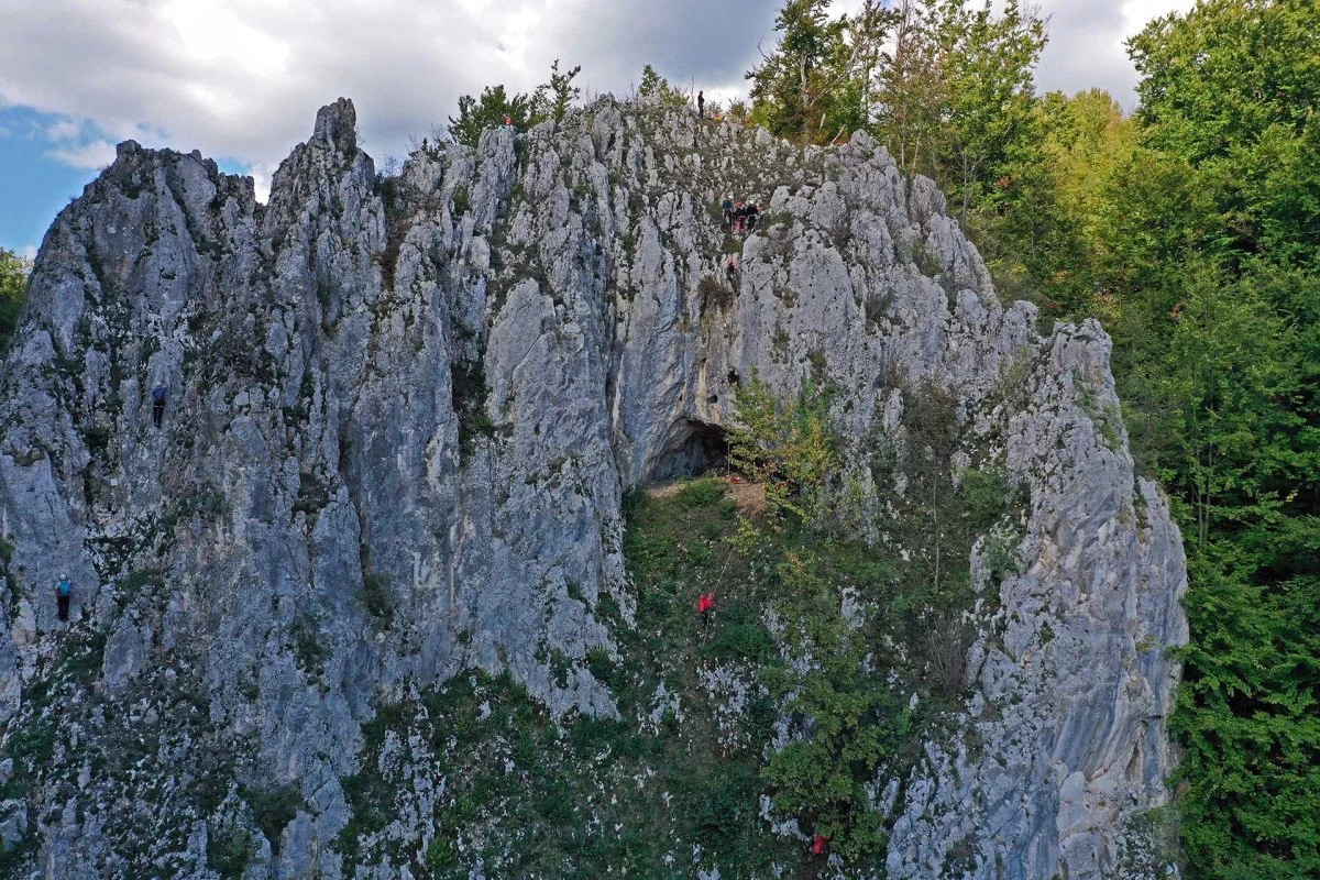 Exerciții de salvare, speologice și montane