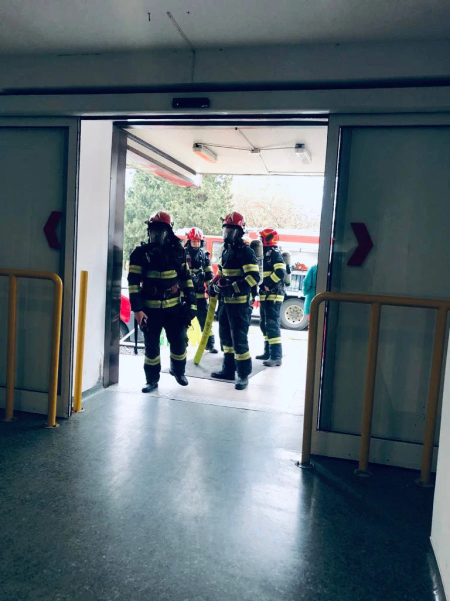 Exercițiu de forță la Spitalul Județean