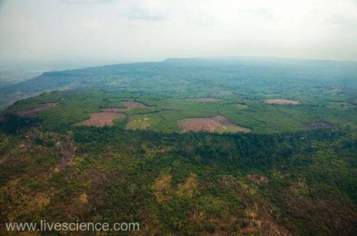 Existenţa vechiului oraş Mahendraparvata, confirmată sub jungla cambodgiană