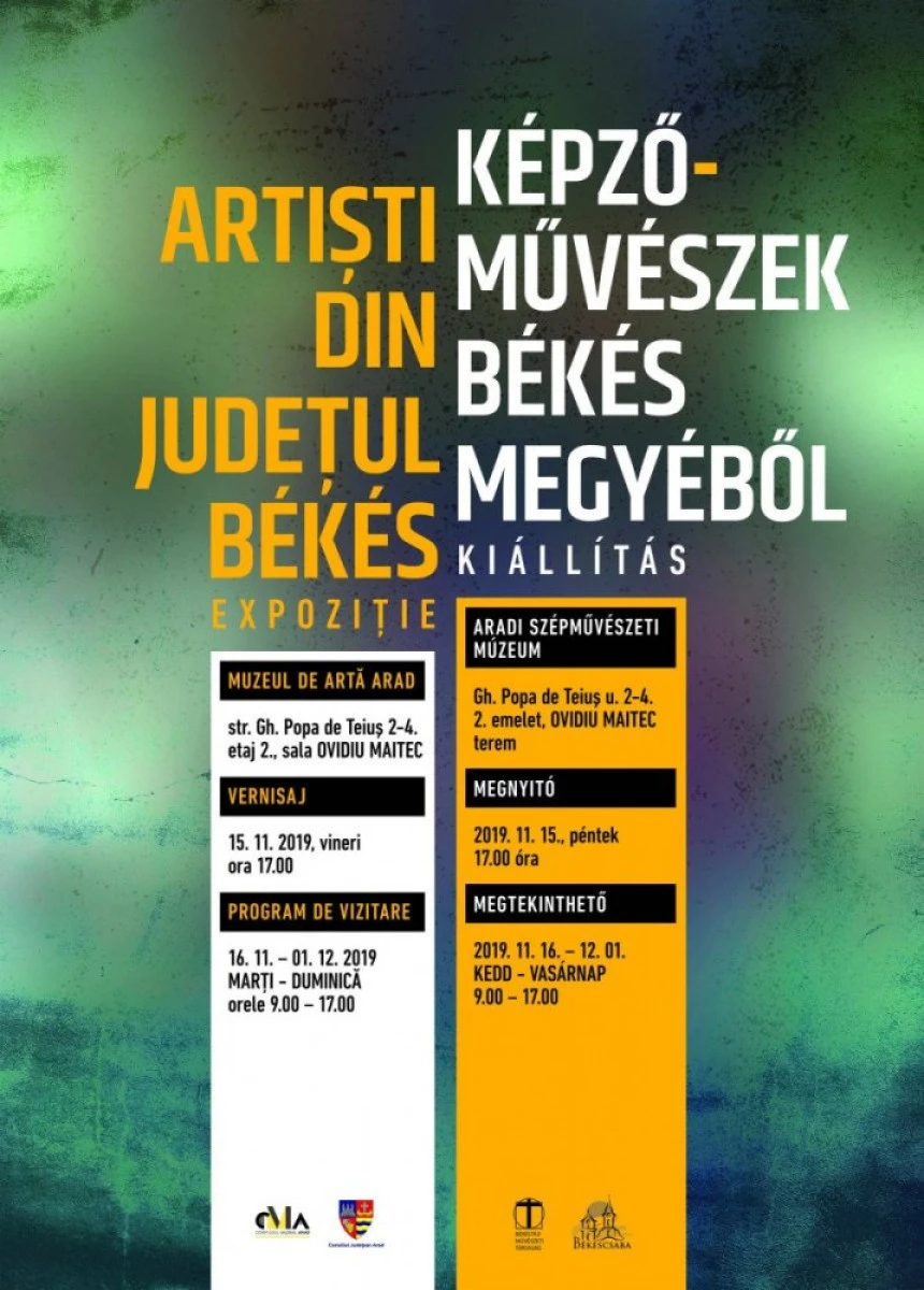 Expoziția "Artiști din județul Békés”, la Muzeul de Artă Arad