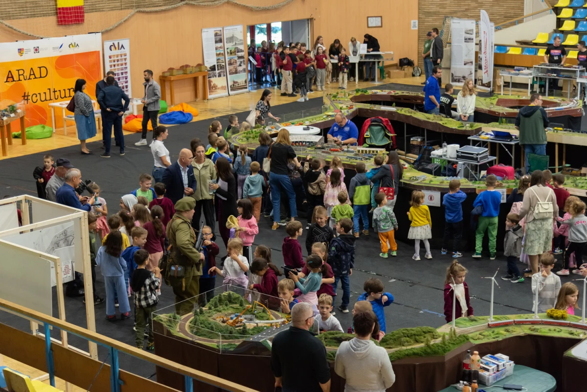 Expoziția „Călătorie cu trenul la Arad” revine cu ediția a V-a. Zeci de colecționari europeni și atracții speciale pentru copii