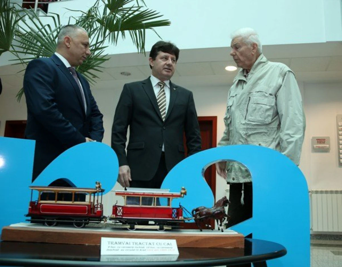 Expoziţia de machete despre trecutul fabricii de vagoane, la CJA