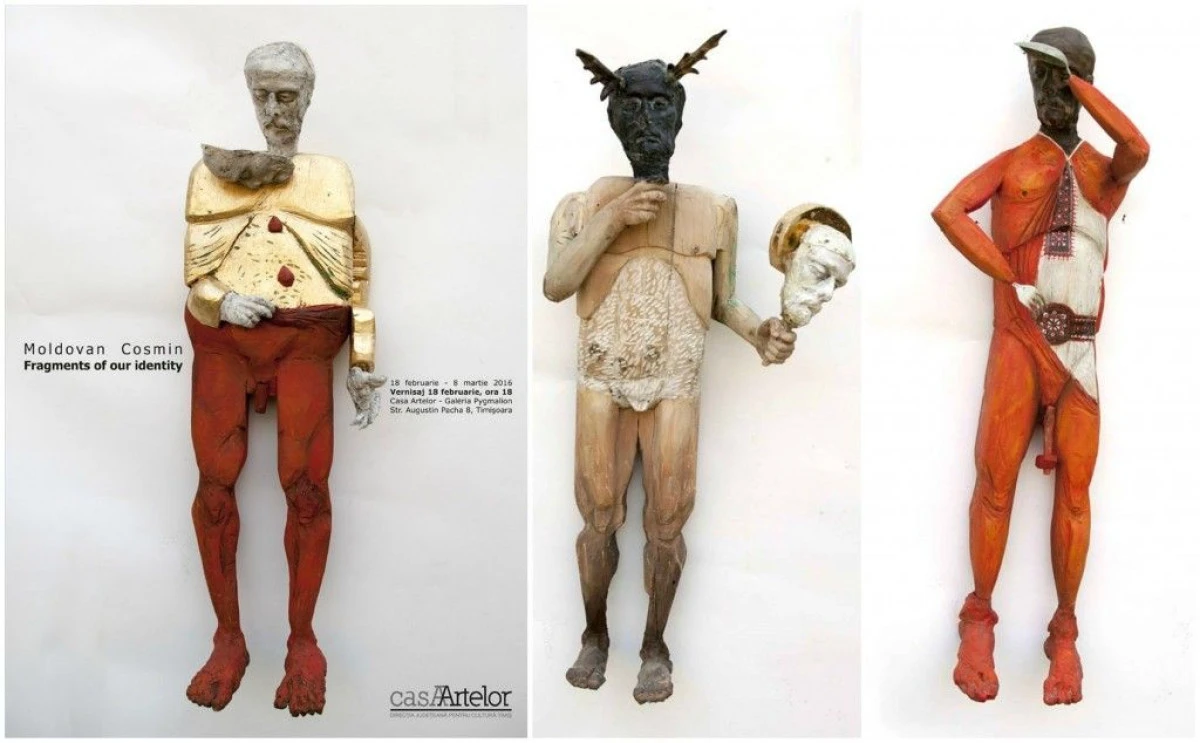 EXPOZITIE A PLASTICIANULUI ARADEAN COSMIN MOLDOVAN, LA CASA ARTELOR DIN TIMISOARA
