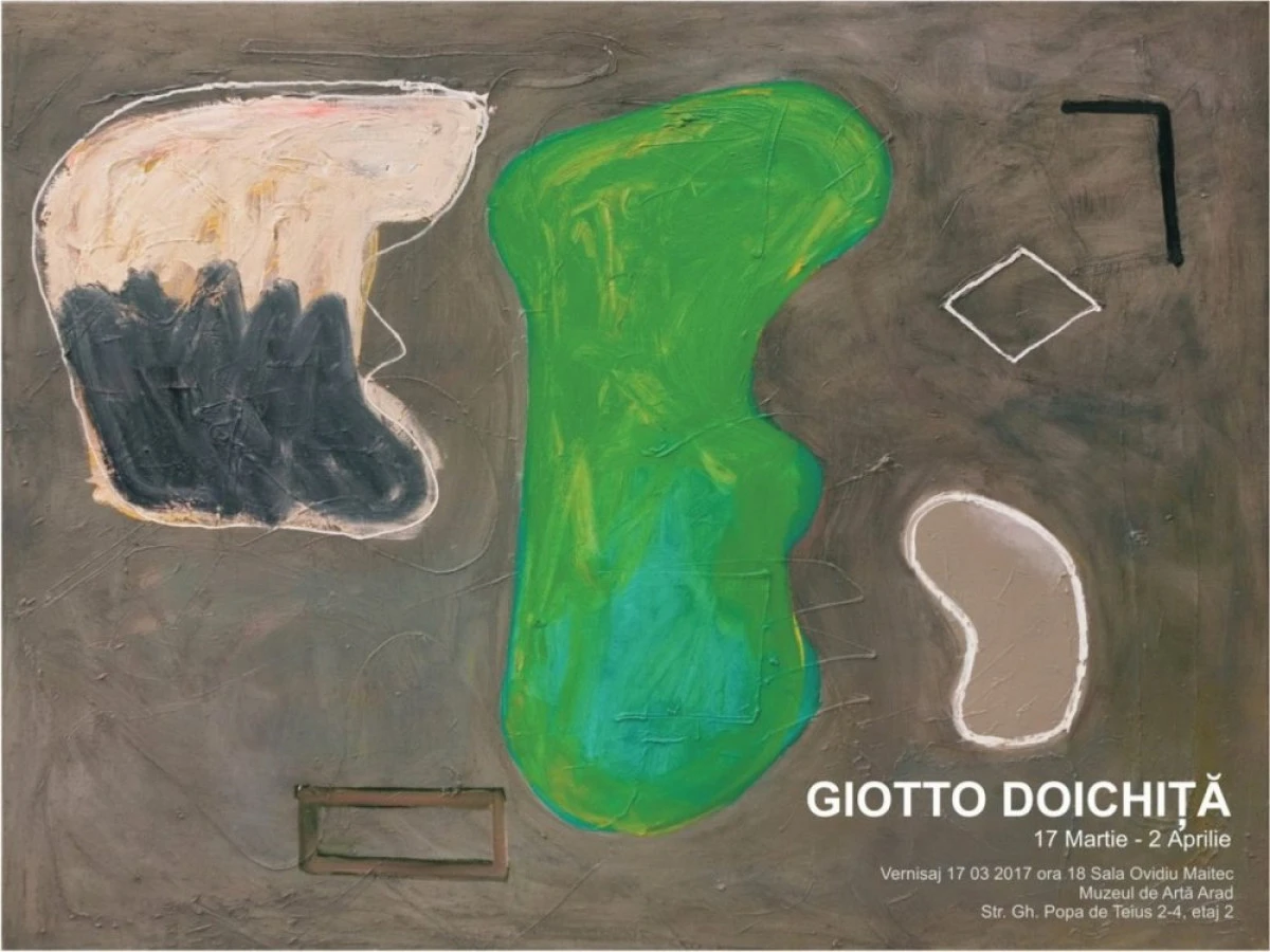 Expoziție de pictură, semnată de artistul arădean Giotto Doichiță
