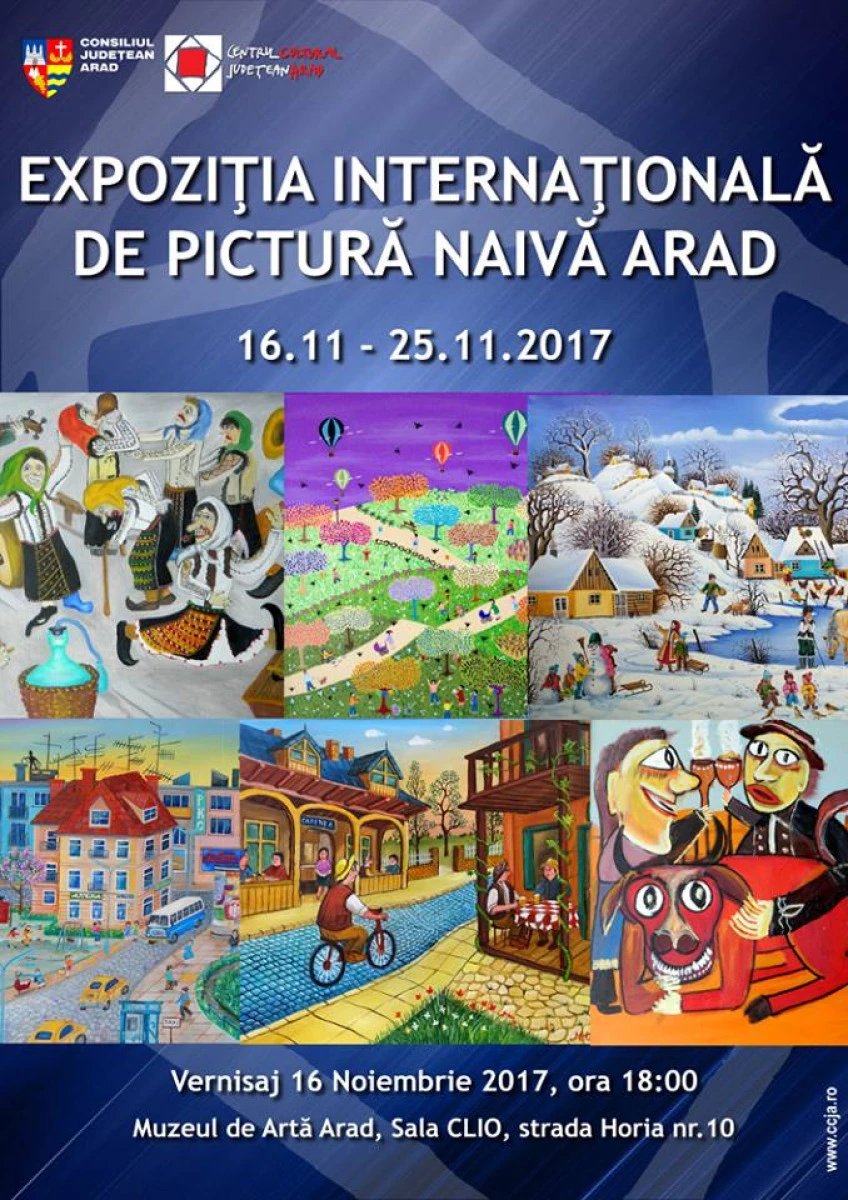Expoziţie internaţională de pictură naivă la sala Clio