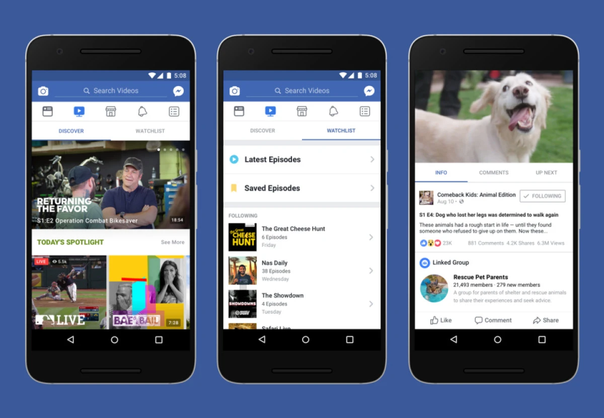 Facebook extinde serviciul ”Watch” în întreaga lume