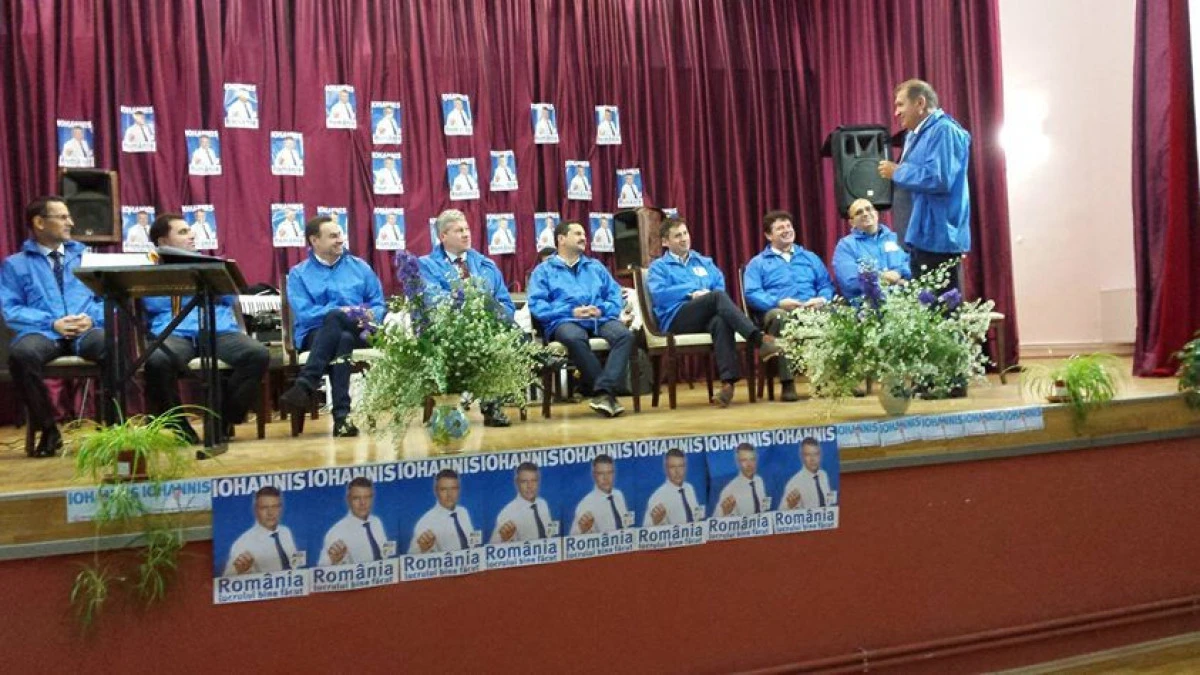 FALCA A MINTIT DIN NOU: IOTCU NU S-A DESPARTIT NICIODATA DE PDL SI A PARTICIPAT LA CAMPANIA LUI IOHANNIS DIN ARAD
