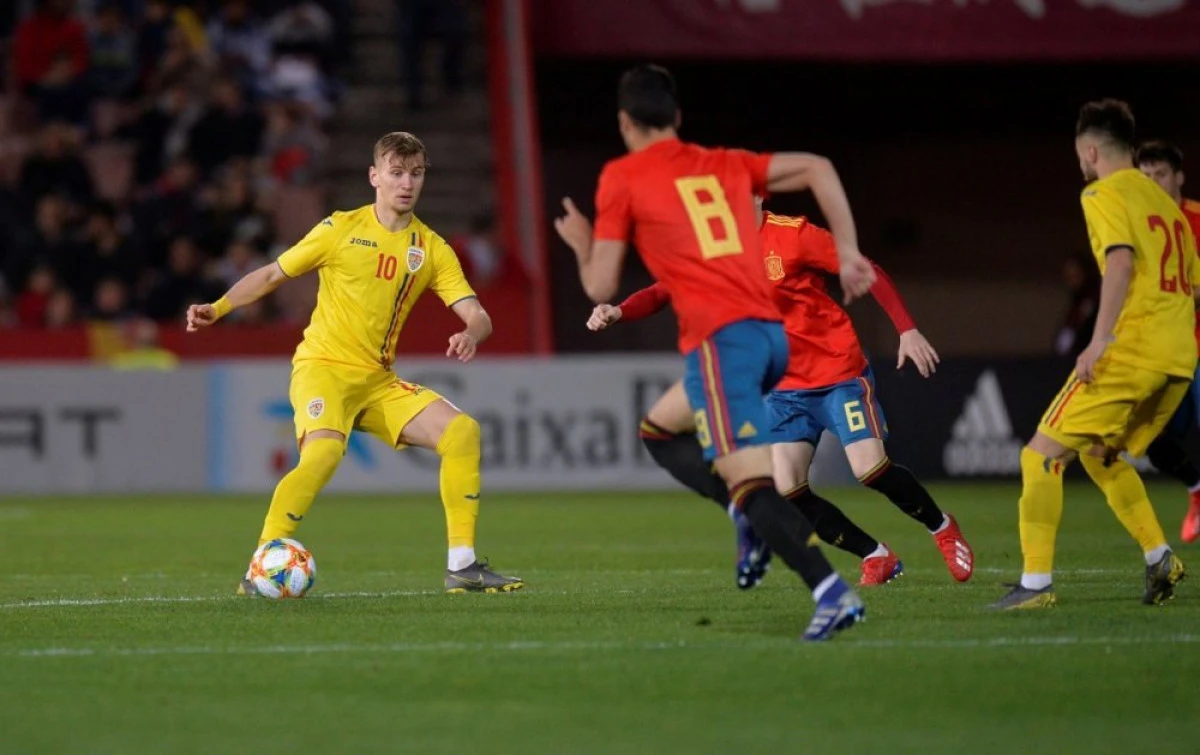 Fără Man şi Petre, România U21 pierde în Spania