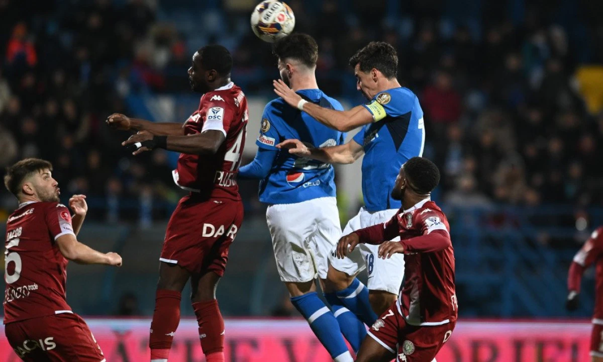 Farul și Rapid s-au anulat reciproc, iar echipa lui Hagi poate încheia anul în afara play-off-ului!