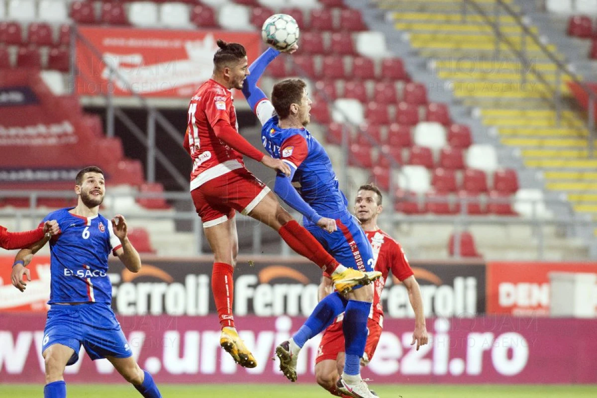 FC Botoşani şi UTA deschid etapa a patra din Liga 1. Program şi clasament