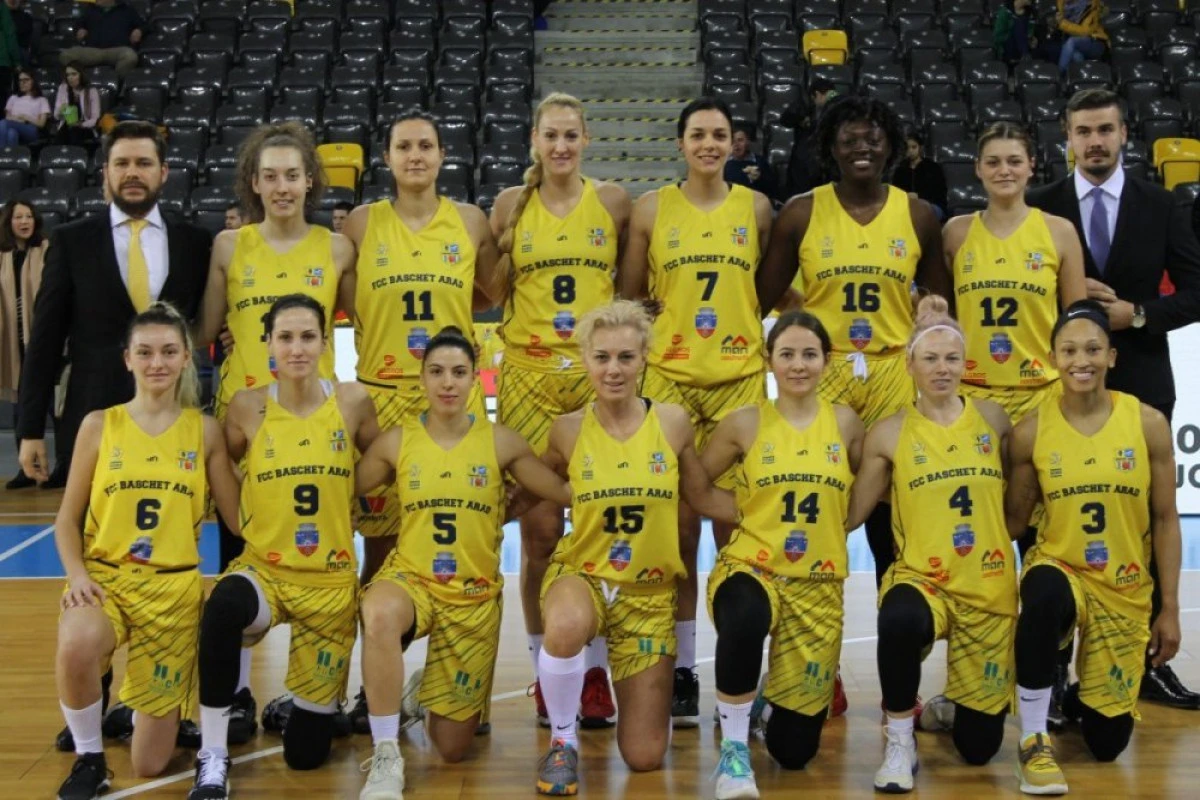 FCC Baschet Arad s-a calificat în finala Cupei României