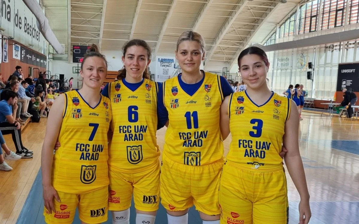 FCC UAV Arad a participat la Cupa României indoor la baschet 3x3