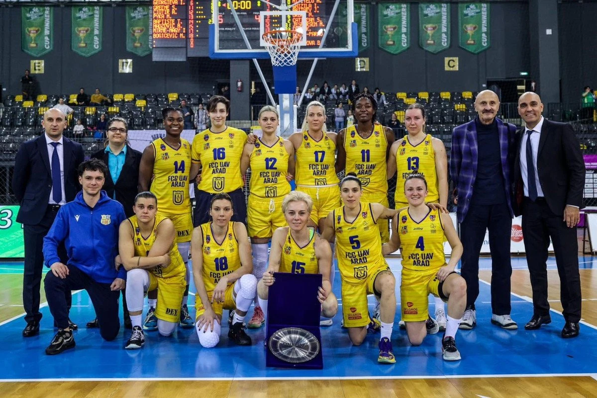 FCC UAV Arad nu va juca în cupele europene FIBA! Trei echipe din LNBF vor reprezenta România