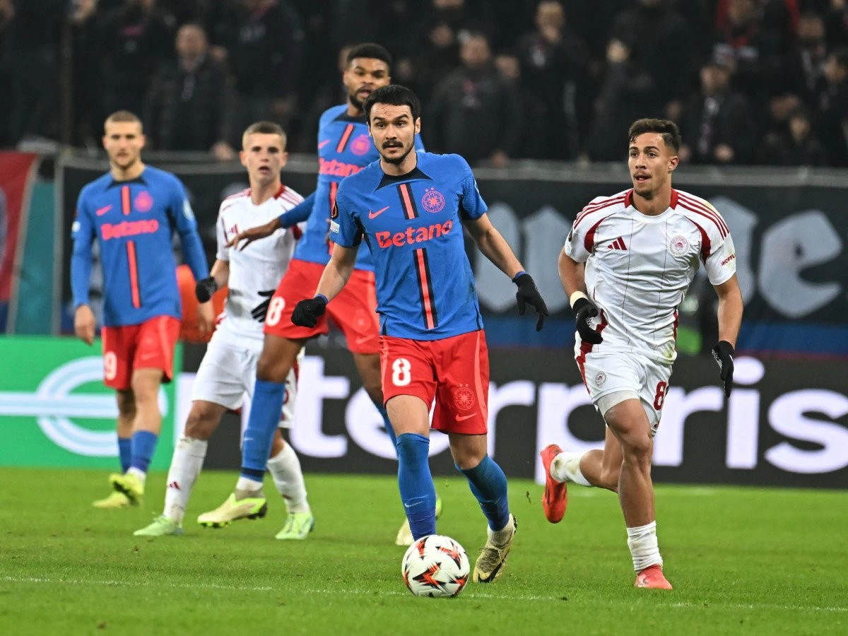 FCSB a remizat cu Olympiakos și mai face un pas spre primăvara europeană