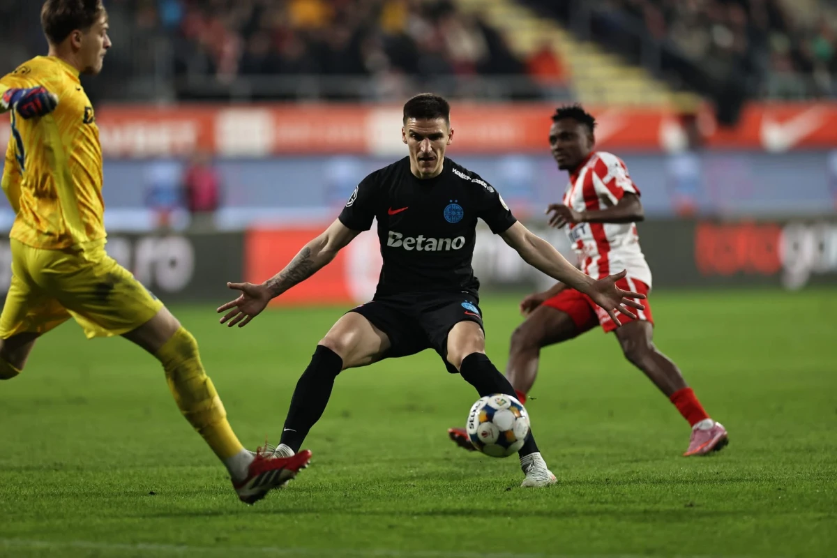 FCSB are cinci absențe înaintea meciului cu UTA Arad