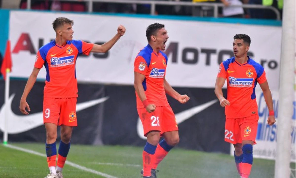 FCSB câştigă clar derby-ul, UTA coboară de pe podium. Rezultate şi clasament în Liga 1