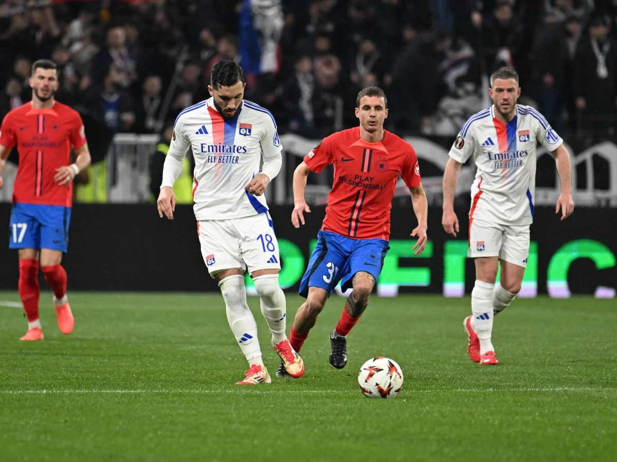 FCSB nu a contat cu Lyon și părăsește Europa League, cum arată tabloul sferturilor