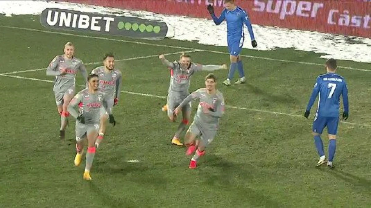 FCSB ratează şansa desprinderii. UTA se apropie din nou, la trei puncte de play-off!