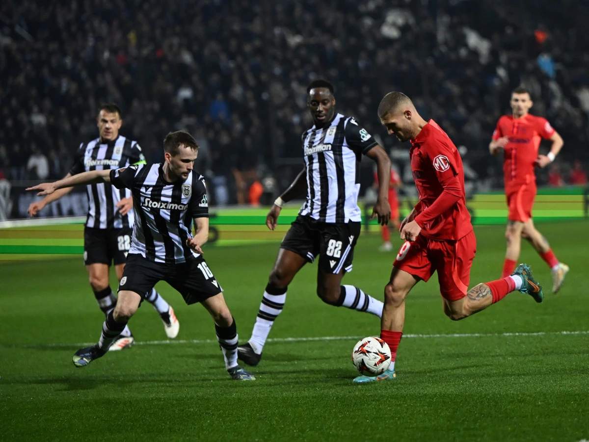 FCSB și PAOK se înfruntă pentru calificarea în optimile Europa League