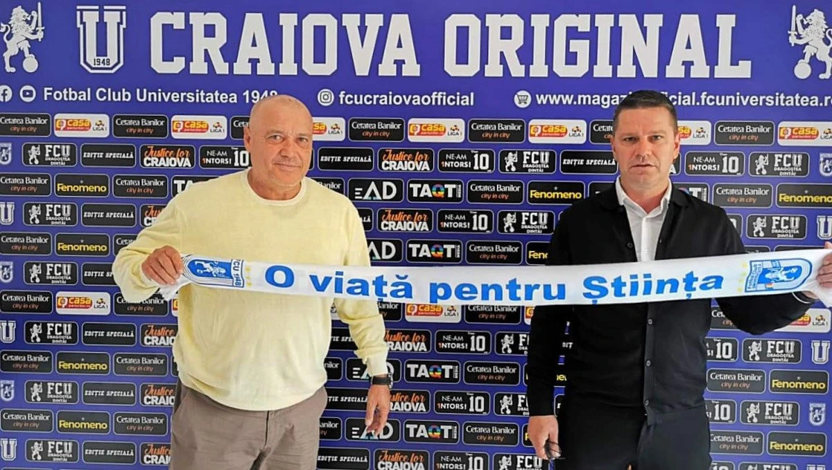 FCU Craiova înfruntă UTA cu Flavius Stoican pe bancă!