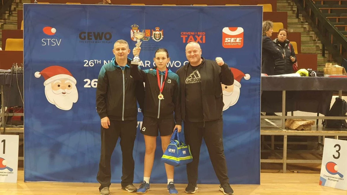 Feerie a tenisului de masă la Novi Sad: CSM Arad a fost în top la a 26-a ediție a Gewo Cup! (FOTO)