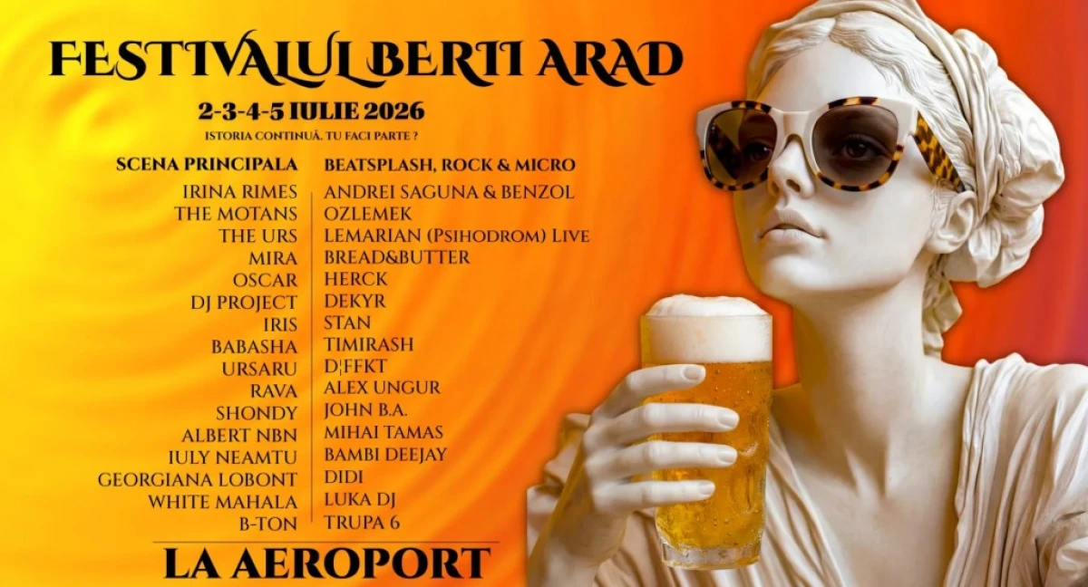 Festivalul Berii Arad 2026 — Pariul cu aeroportul, câștigat 