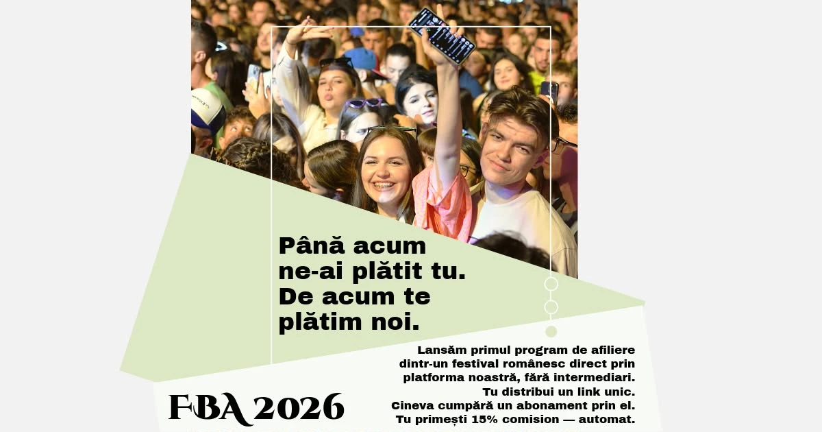 Festivalul Berii Arad lansează un program de afiliere. Participanții pot câștiga bani din vânzarea abonamentelor