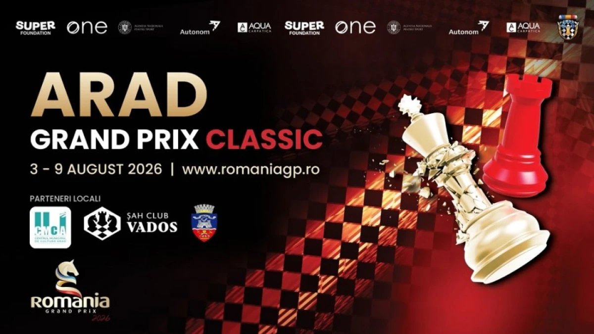 Festivalul Internațional de Șah de la Arad adună 420 de jucători din 38 de țări