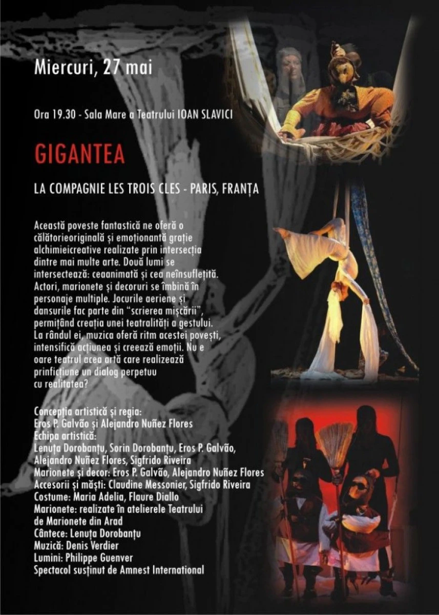 FESTIVALUL INTERNATIONAL DE TEATRU CIRC CONTINUA CU UN SPECTACOL LA TEATRUL CLASIC DIN ARAD