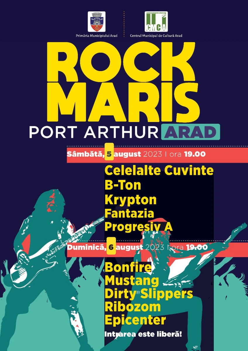 Festivalul „Rock Maris“, ediția 2023, la Arad
