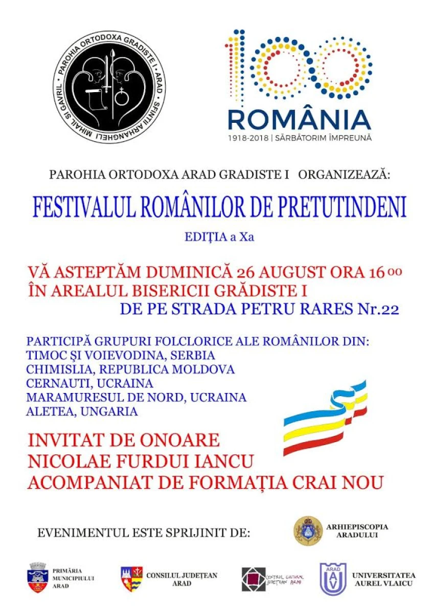 Festivalul Românilor de Pretutindeni, la a X-a ediție