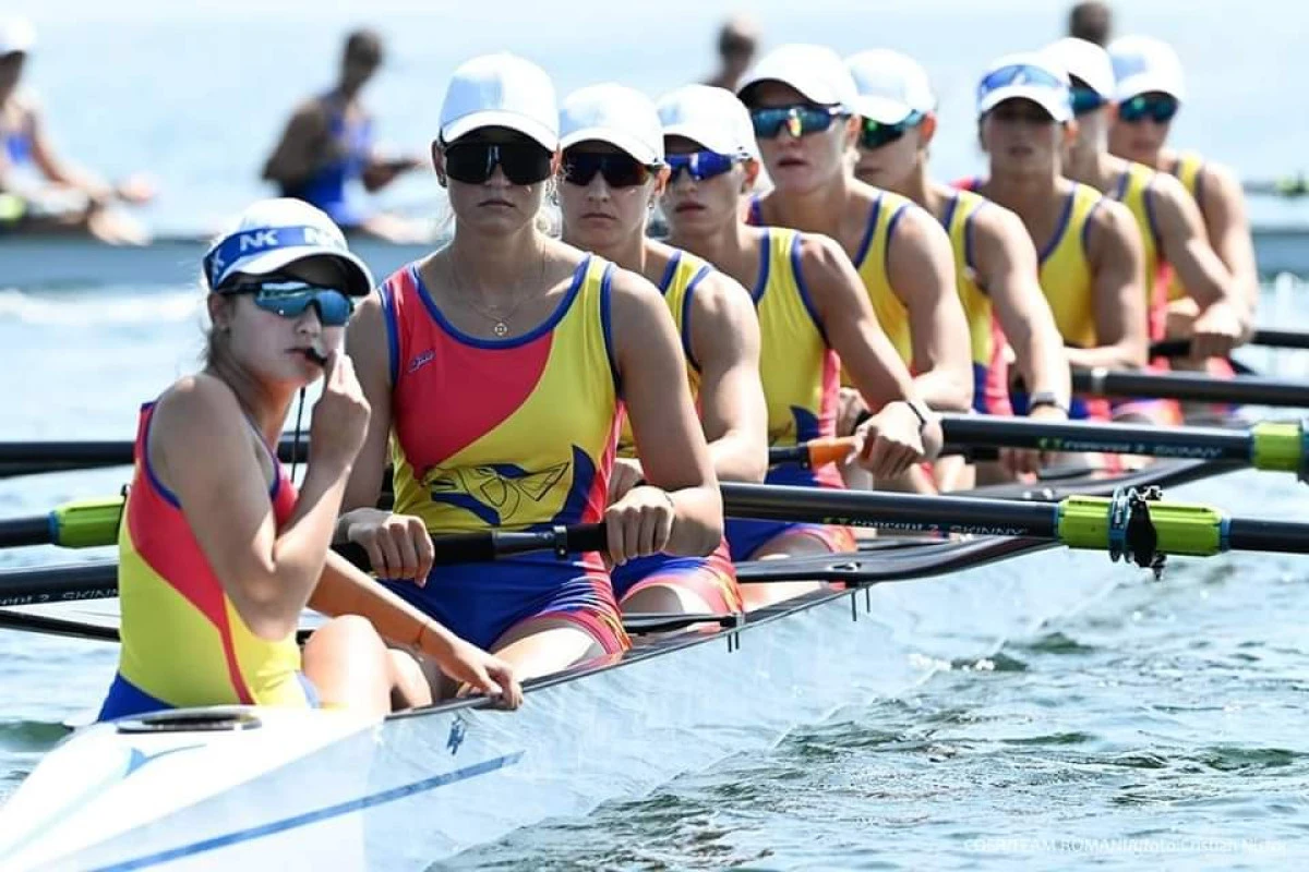 Fete de aur olimpic! Echipajul de 8+1 s-a impus în proba regină a canotajului