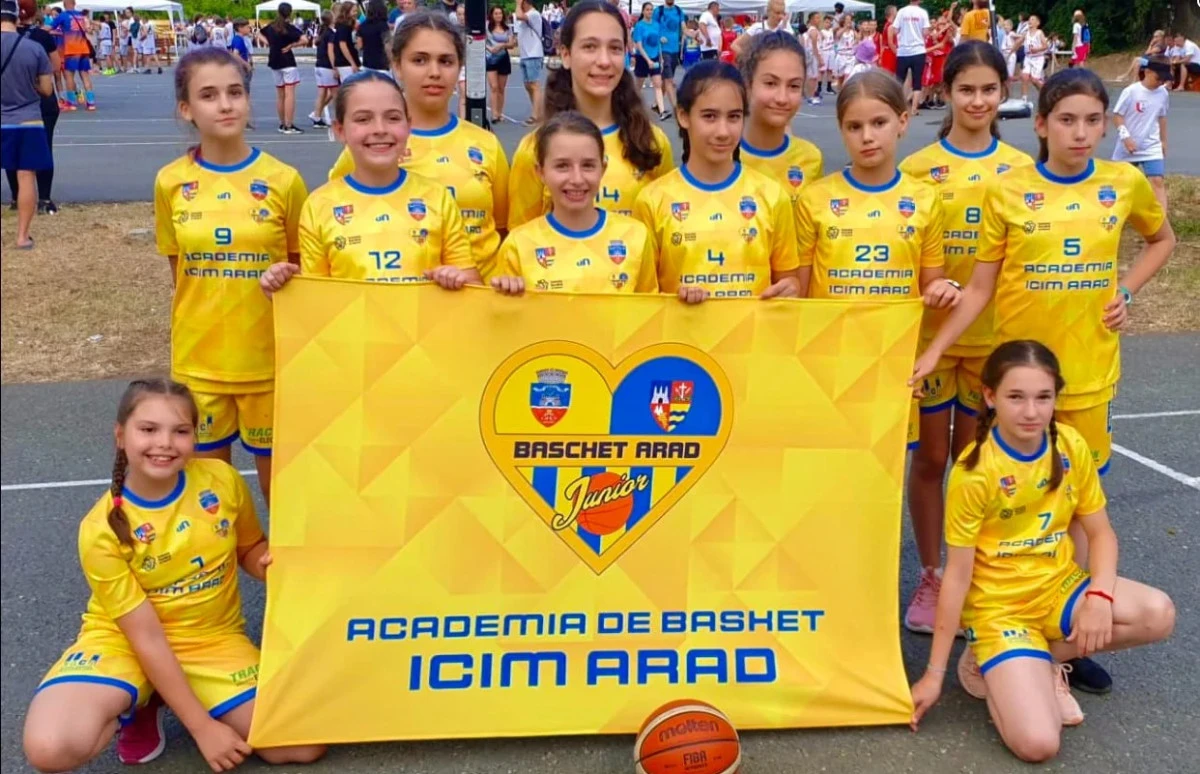 Fetele de la Academia de Baschet ICIM Arad au fost în formă la Costinești