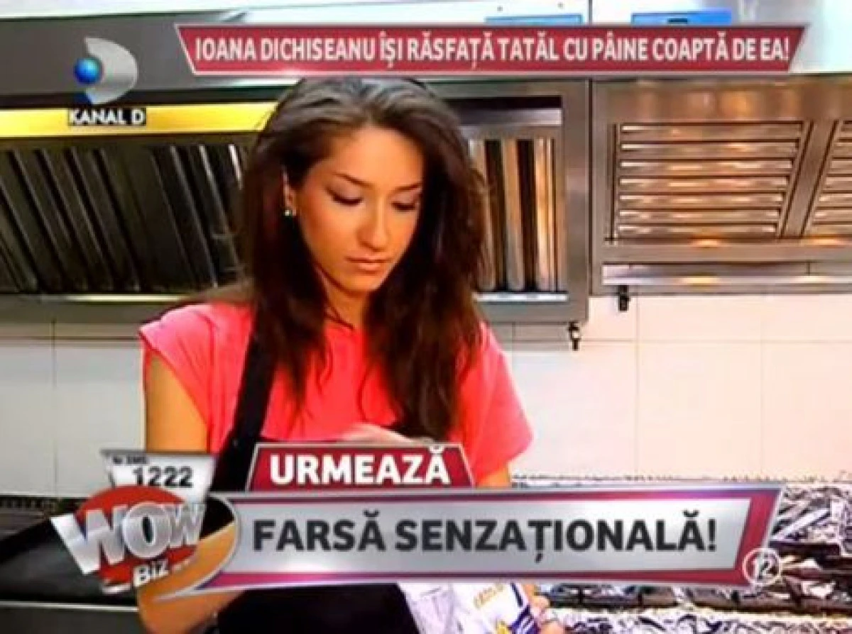 FIICA LUI ION DICHISEANU, EXPERTA IN BUCATARIE