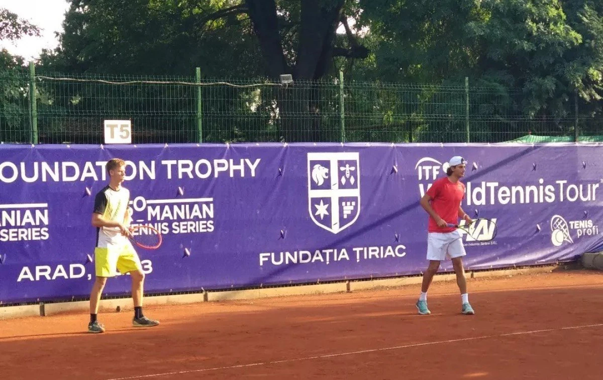 Filip Jianu, favorit principal la turneul ITF de la Arad, a fost eliminat în optimi