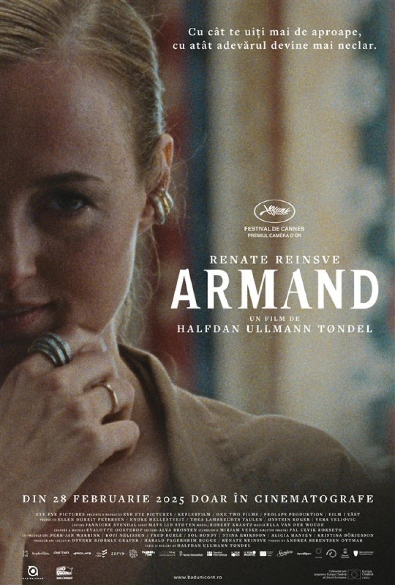 Filmul „Armand“, câștigătorul Premiului pentru debut la Cannes 2024, la Cinematograful „Arta“ din Arad