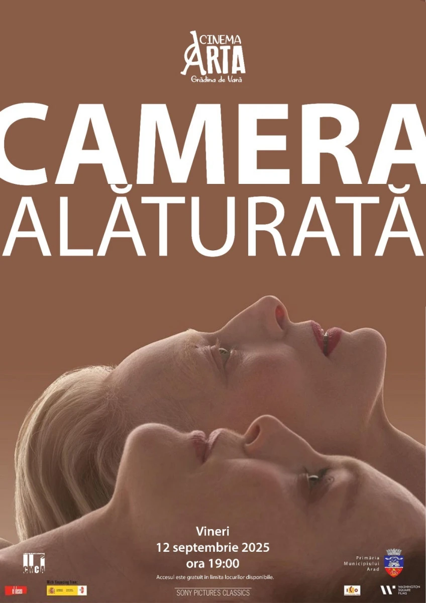 Filmul „Camera alăturată“, la Cinematograful „Arta“ din Arad
