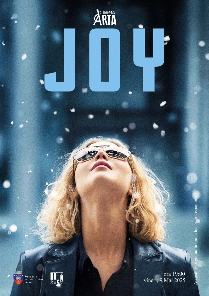 Filmul „Joy“, la Cinematograful „Arta“ din Arad