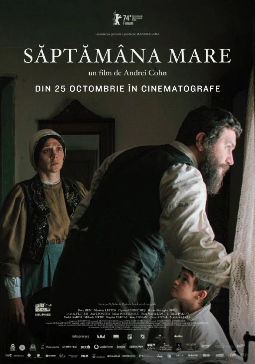Filmul „Săptămâna Mare„/„Holy Week”, de Andrei Cohn, în premieră, la Cinematograful „Arta“