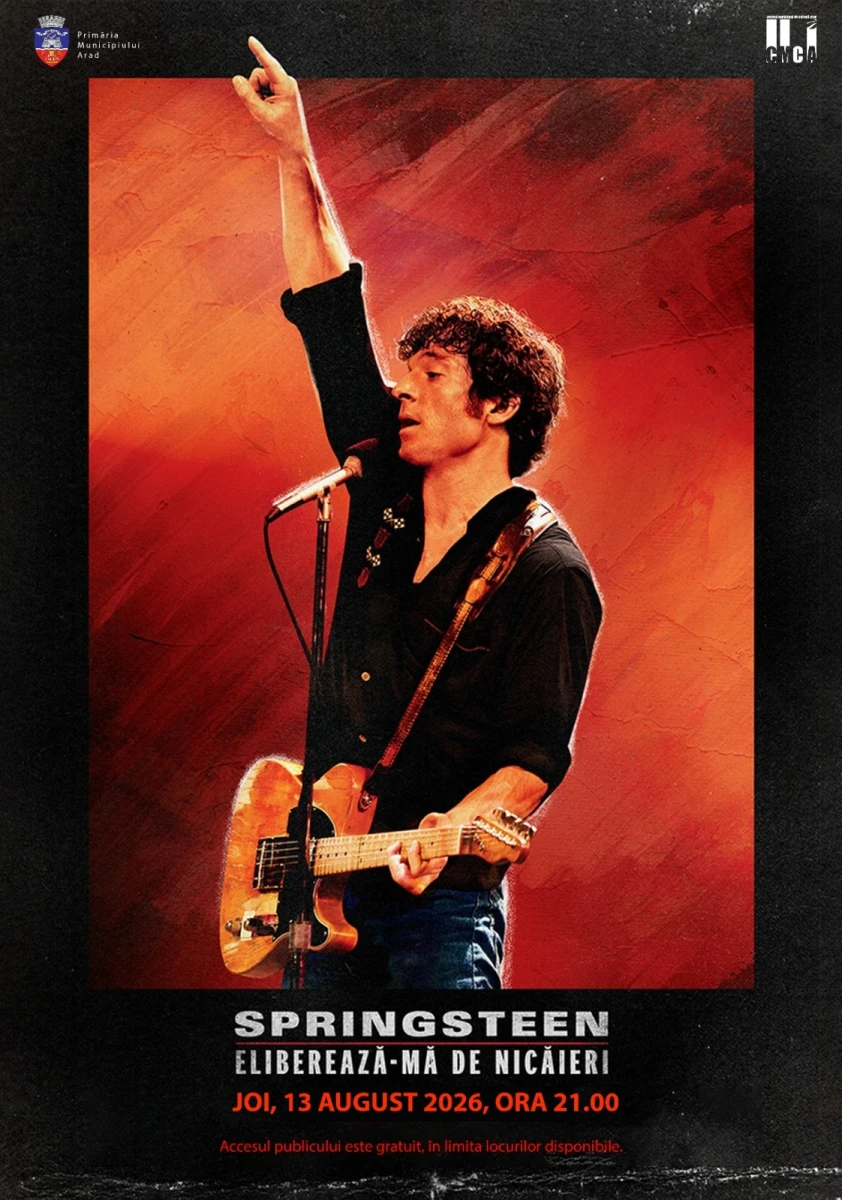 Filmul „Springsteen: Eliberează-mă de nicăieri”, în grădina de vară de la Cinematograful „Arta“ din Arad