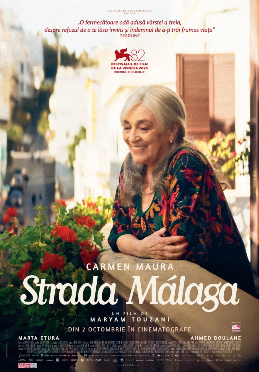 Filmul „Strada Málaga“, cu legendara Carmen Maura în rolul principal, la Cinematograful „Arta“ din Arad