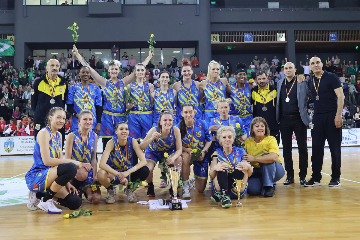 Final de vis frumos: FCC UAV Arad este vicecampioana României la baschet, Sepsi ia campionatul pentru a şasea oară la rând!