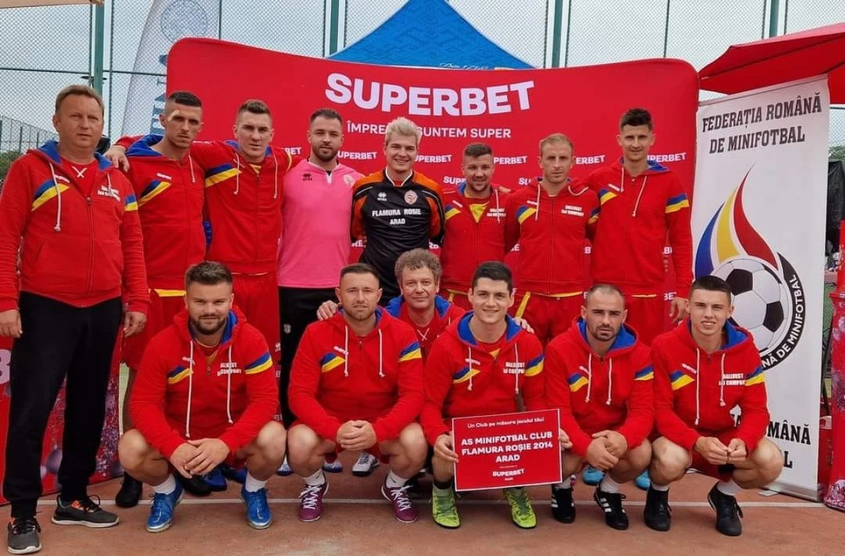Flamura Roșie Arad a avansat până în optimile Cupei României la minifotbal
