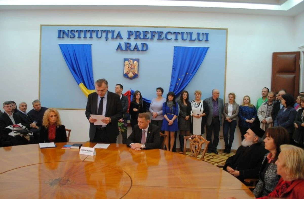 FLORENTINA HORGEA A PRIMIT INVESTIREA IN FUNCTIA DE SUBPREFECT AL ARADULUI