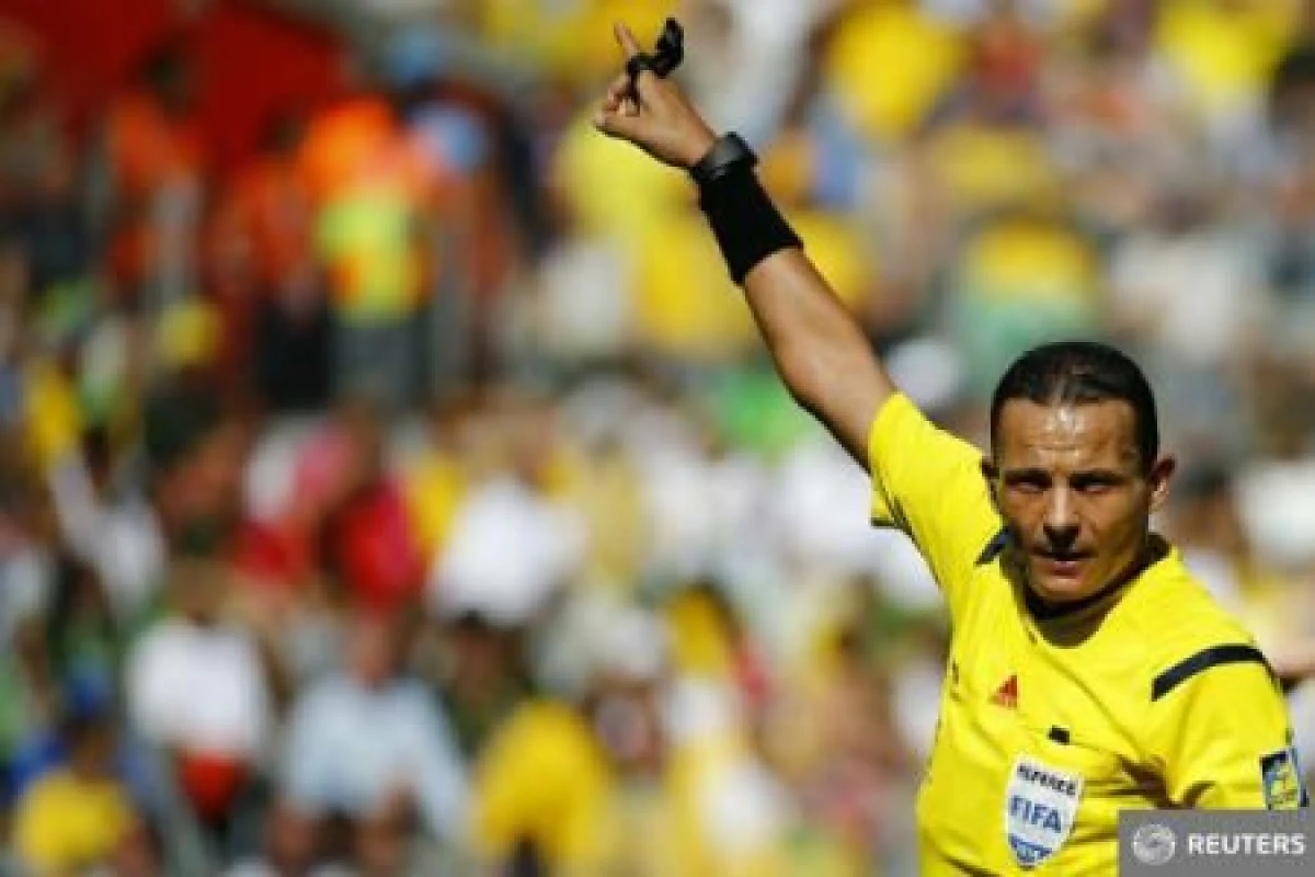 FOTBAL - CM 2014: ALGERIANUL DJAMEL HAIMOUDI VA ARBITRA FINALA MICA